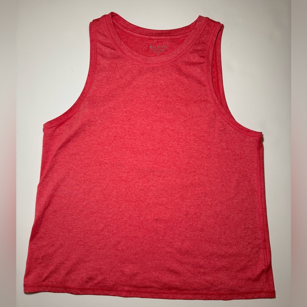 Athleta pink tank size S